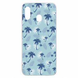 Чехол для Samsung A30 Gta vice city style pattern - PrintSalon
