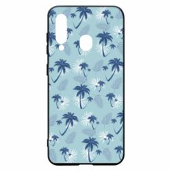 Чехол для Samsung A60 Gta vice city style pattern - PrintSalon