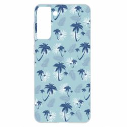 Чехол для Samsung S21+ Gta vice city style pattern - PrintSalon