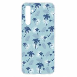 Чехол для Realme 6 Gta vice city style pattern - PrintSalon