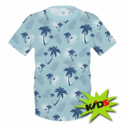 Детская 3D футболка Gta vice city style pattern - PrintSalon