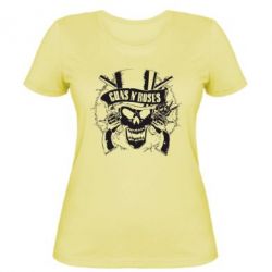 Жіноча футболка Guns n' Roses Logo - PrintSalon