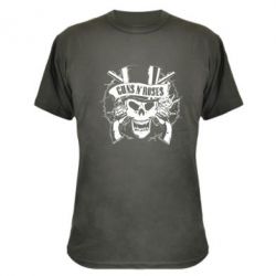 Камуфляжна футболка Guns n' Roses Logo - PrintSalon