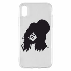 Чехол для iPhone X/Xs Guns n' Roses Slash - PrintSalon
