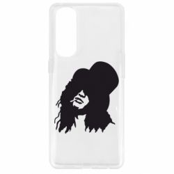 Чехол для Oppo Reno 4 Pro Guns n' Roses Slash - PrintSalon