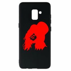 Чехол для Samsung A8+ 2018 Guns n' Roses Slash - PrintSalon
