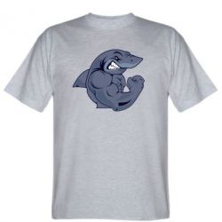 Мужская футболка Stedman Gym Shark - PrintSalon