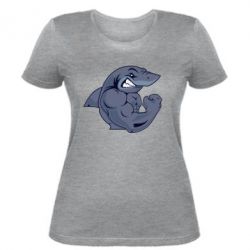 Женская футболка Gym Shark - PrintSalon