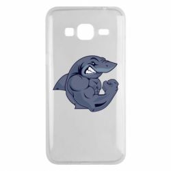 Чехол для Samsung J3 2016 Gym Shark - PrintSalon