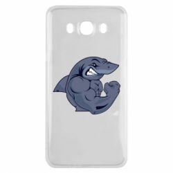 Чехол для Samsung J7 2016 Gym Shark - PrintSalon