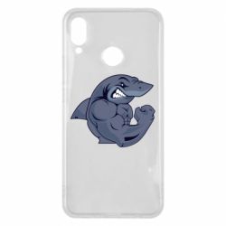 Чехол для Huawei P Smart Plus 2018 Gym Shark - PrintSalon