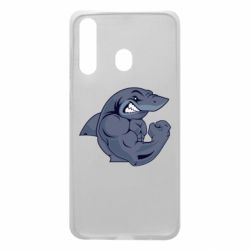Чехол для Samsung A60 Gym Shark - PrintSalon