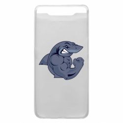 Чехол для Samsung A80 Gym Shark - PrintSalon