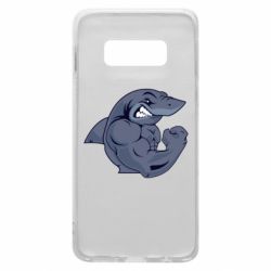 Чехол для Samsung S10e Gym Shark - PrintSalon