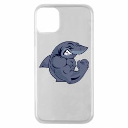 Чехол для iPhone 11 Pro Gym Shark - PrintSalon