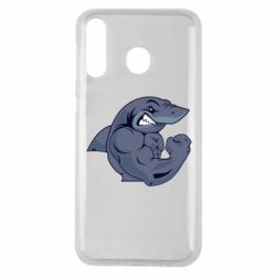 Чехол для Samsung M30 Gym Shark - PrintSalon
