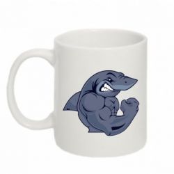 Чашка 320ml Gym Shark - PrintSalon