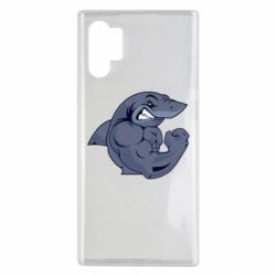 Чехол для Samsung Note 10 Plus Gym Shark - PrintSalon