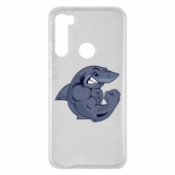 Чехол для Xiaomi Redmi Note 8 Gym Shark - PrintSalon