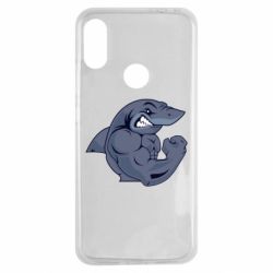 Чехол для Xiaomi Redmi Note 7 Gym Shark - PrintSalon