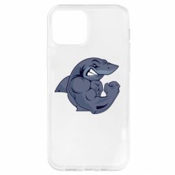 Чехол для iPhone 12 Pro Gym Shark - PrintSalon