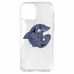 Чехол для iPhone 12 mini Gym Shark - PrintSalon