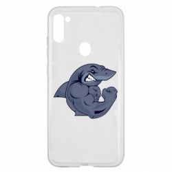 Чехол для Samsung A11/M11 Gym Shark - PrintSalon