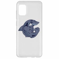 Чехол для Samsung A31 Gym Shark - PrintSalon