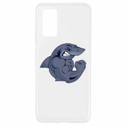 Чехол для Samsung A32 4G Gym Shark - PrintSalon