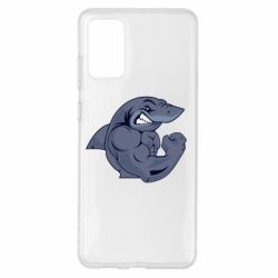 Чехол для Samsung S20+ Gym Shark - PrintSalon