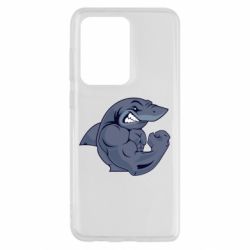 Чехол для Samsung S20 Ultra Gym Shark - PrintSalon