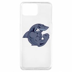 Чехол для Oppo A73 Gym Shark - PrintSalon