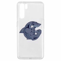 Чехол для Oppo A91/Reno3 Gym Shark - PrintSalon