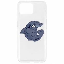 Чехол для Oppo Reno 4 Lite Gym Shark - PrintSalon