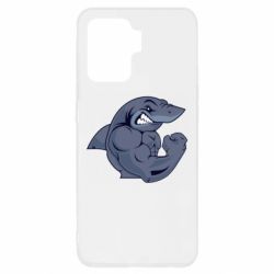 Чехол для Oppo Reno 5 Lite Gym Shark - PrintSalon