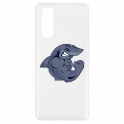 Чехол для Oppo Find X2 Gym Shark - PrintSalon