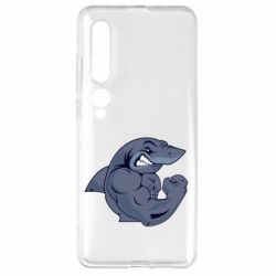 Чехол для Xiaomi Mi10/10 Pro Gym Shark - PrintSalon