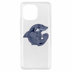 Чехол для Xiaomi Mi11 Gym Shark - PrintSalon