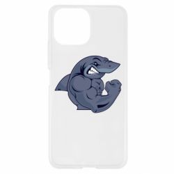 Чехол для Xiaomi Mi11 Lite Gym Shark - PrintSalon