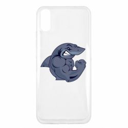 Чехол для Xiaomi Redmi 9a Gym Shark - PrintSalon