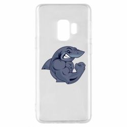 Чехол для Samsung S9 Gym Shark - PrintSalon