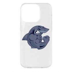 Чехол для iPhone 14 Pro Gym Shark - PrintSalon