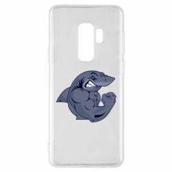 Чехол для Samsung S9+ Gym Shark - PrintSalon