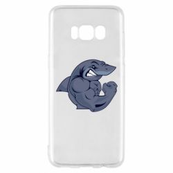 Чехол для Samsung S8 Gym Shark - PrintSalon