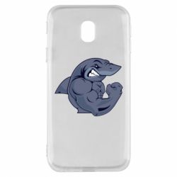 Чехол для Samsung J3 2017 Gym Shark - PrintSalon