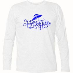 Футболка с длинным рукавом Habrahabr НЛО - PrintSalon