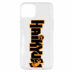 Чехол для iPhone 14 Plus Haikyuu Logo - PrintSalon