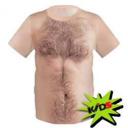 Детская 3D футболка Hairy T-shirt