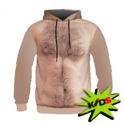 Дитяче 3D худі Hairy T-shirt
