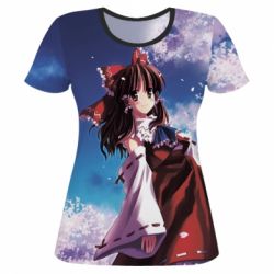 Жіноча 3D футболка Hakurei Reimu - PrintSalon